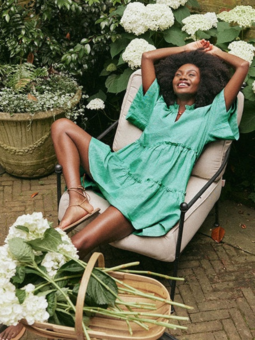 Tuckernuck Sea Green Crawford Mini Dress